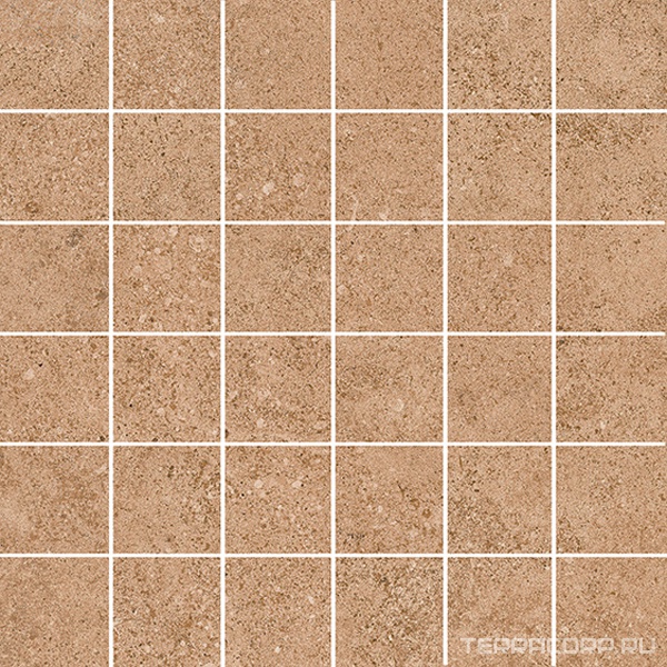 Декор мозаичный оранжевый светлый матовый обрезной 30x30x0,9 Kerama Marazzi Руссильон Оранжевый, фото 6
