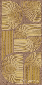 Декор  коричневый матовый обрезной 30x60x0,9 Kerama Marazzi Руссильон Коричневый 