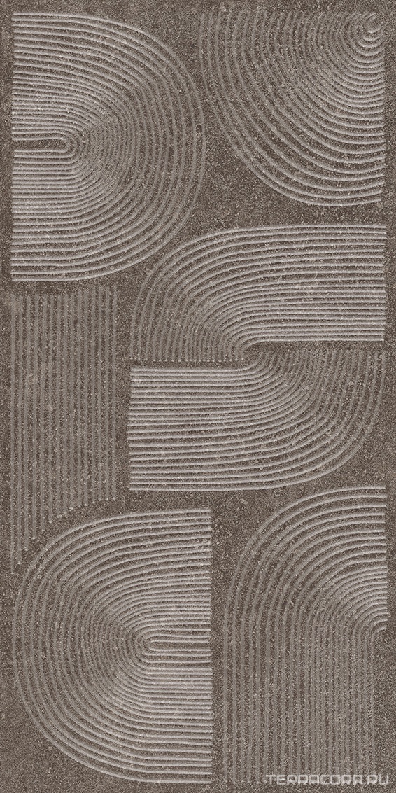 Декор коричневый тёмный матовый обрезной 30x60x0,9 Kerama Marazzi Руссильон Коричневый, фото 7