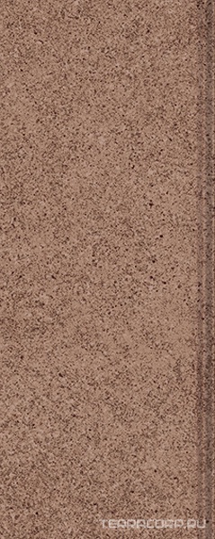 Плинтус коричневый матовый обрезной 30x12x1,3 Kerama Marazzi Руссильон Коричневый, фото 6