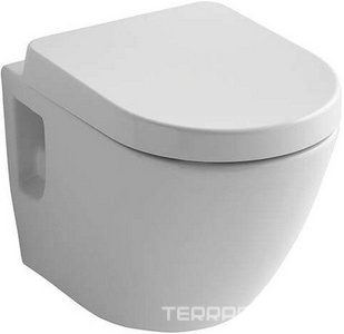 Унитаз подвесной, безободковый, смыв Tornado Flush, 53x38x34Нмм, без сиденья, цвет: белый с покрытием CeFiONtect, NC ZZ Toto RP CW762MUNW1