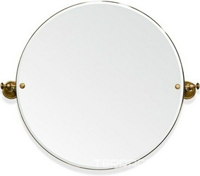 Зеркало круглое, поворотное, 69х8хh60, (цв.держателей:бронза), Harmony ZZ