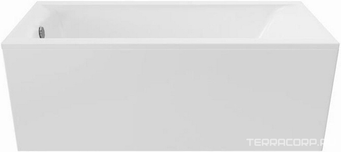 Ванна 1700x800xh450мм, без панели, слива-перелива, ножки в компл., литой мрамор цв.белый глянец.,  ZZ Астра-Форм Нью-Форм Ванна Нью-Форм 1700х800