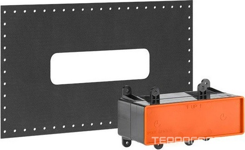 Встраиваемая часть настенного однорычажного смесителя с изливом (цв.хром), Gessi ZZ Gessi Универсал 44697 031