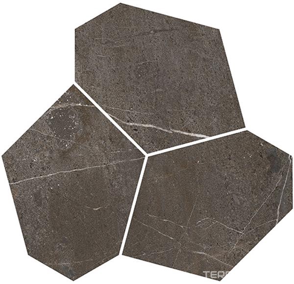 Декор наборный коричневый матовый обрезной 26,5x25,5x0,9 Kerama Marazzi Марсель Коричневый, фото 6