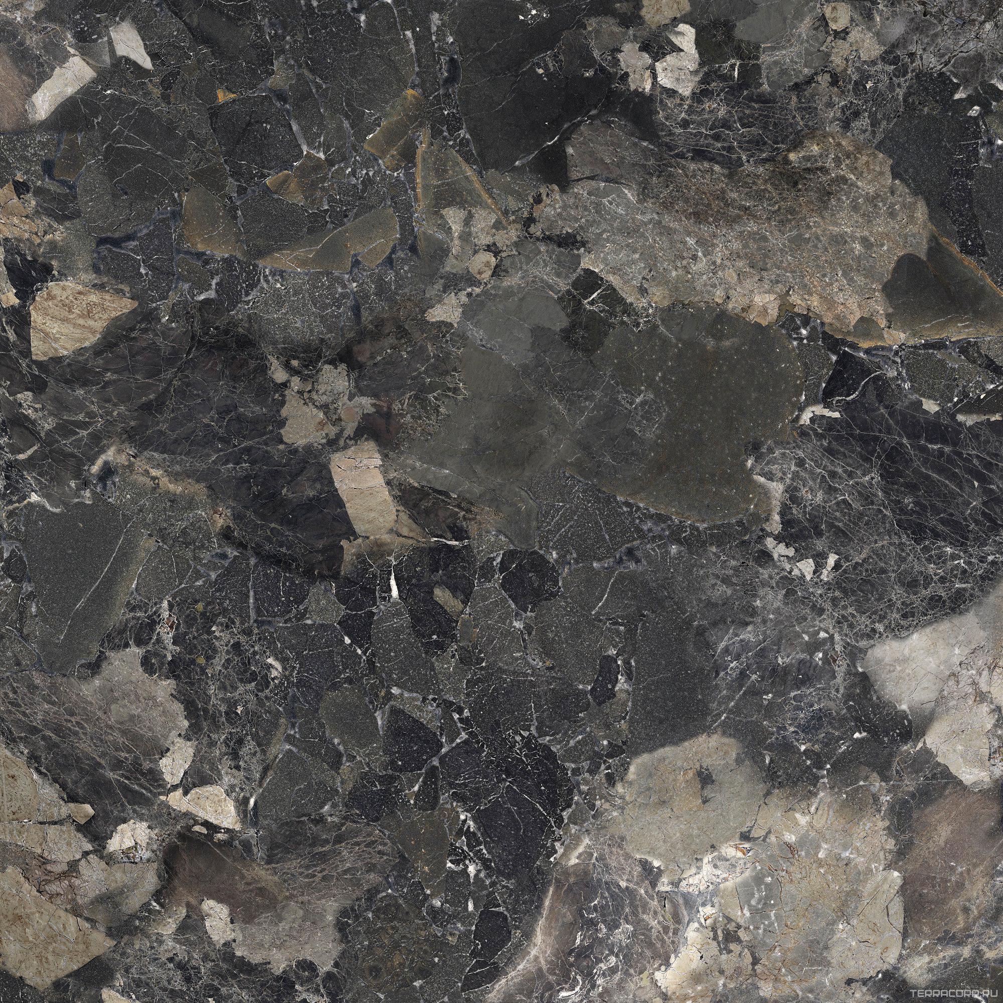 Керамогранит Dado Ceramica Argos Black 120x120 Черный, фото 5