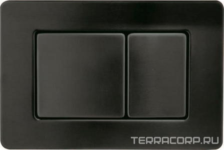 Клавиша для инсталляции, нерж.сталь, для GEBERIT серии 300, цв. черный ZZ Boheme Универсал 650-B