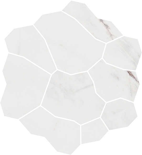 Декор наборный серый светлый глянцевый обрезной 31,5x34,2x0,9 Kerama Marazzi Марсель Серый, фото 6
