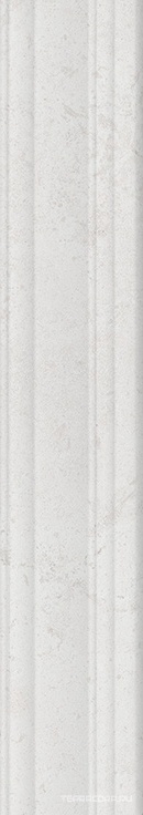 Бордюр Багет Гране белый матовый обрезной 40x7,3x2,7 Kerama Marazzi Белый, фото 6