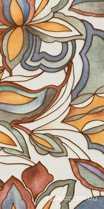 Панно  матовый обрезной (из 3-х частей 30x60x0,9) 90x60x0,9 Kerama Marazzi Ботаника Комбинированный 