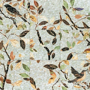 Керамическая плитка Mainzu Tiffany Decor  20x20 Комбинированный 