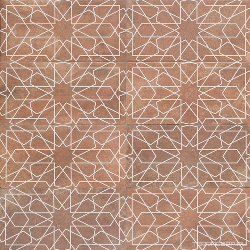 Керамогранит Mainzu Teguise Cotto Decor 15x30 Коричневый, фото 3