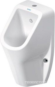 Писсуар 30,5х29x56,5см, подвесной, безободковый, подвод воды сверху, Duravit D.1  ZZ Duravit #1 2818300000