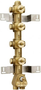 Внутренняя часть встраиваемого смесителя для душа, на 4 потребителя, Bossini ZZ Bossini Универсал Z030271000