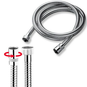 Шланг для душа, с защитой от перекручивания, 1250мм, G1/2, (латунь цв. хром), DOPPIA AGGRAFFATURA Bossini ZZ Bossini Универсал A00048 030 cm 125 Standard