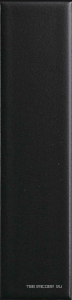 Керамическая плитка APE Ceramica Three-D Flat Night 5x20 Черный 