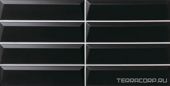 Керамическая плитка APE Ceramica Three-D Cups Night 5x20 Черный 