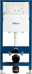 Инсталляция для подвесн. унитаза,1125х500х145мм, смывной бачок, крепёж в компл, монтаж с кнопками смыва арт.BB-03C, BB-11, BB-17C, BB-15R, BelBagno BelBagno Универсал BB-101-M