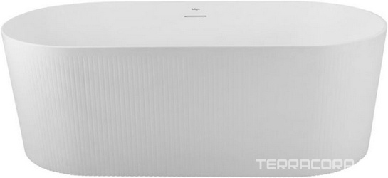 Ванна 1700x800xh580мм, отдельностоящая, слив-перелив, пробка слива цв.хром в компл., (акрил цв.белый), BelBagno ZZ BelBagno Универсал BB411-1700-800