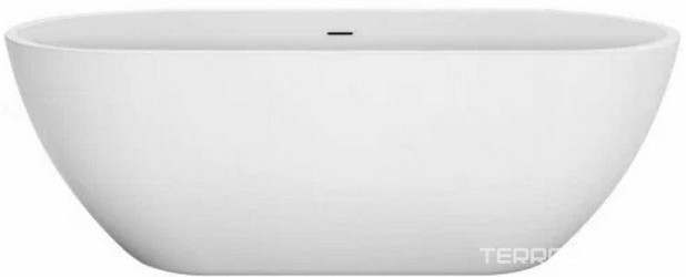 Ванна 1500х730хh580мм, отдельностоящая, интегрированный слив-перелив, донный клапан цв.хром в компл., (акрил цв.белый), Uno ZZ