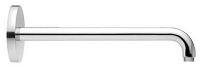 Кронштейн для верхнего душа, стеновой, 300мм, круглый, с подводом воды 1/2, (цв.хром), Paini ZZ Paini Универсал 50CR745T130BI