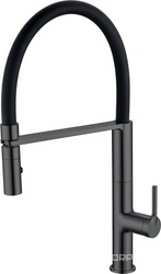 Смеситель для кухни, (цв.вороненая сталь), Vincea ZZ Vincea Универсал VKF-114GM