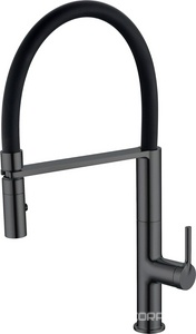 Смеситель для кухни, (цв.вороненая сталь), Vincea ZZ Vincea Универсал VKF-114GM
