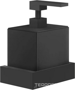 Дозатор для жидкого мыла настенный (цв. 099 черный XL),  ZZ Gessi Rettangolo 20814 099