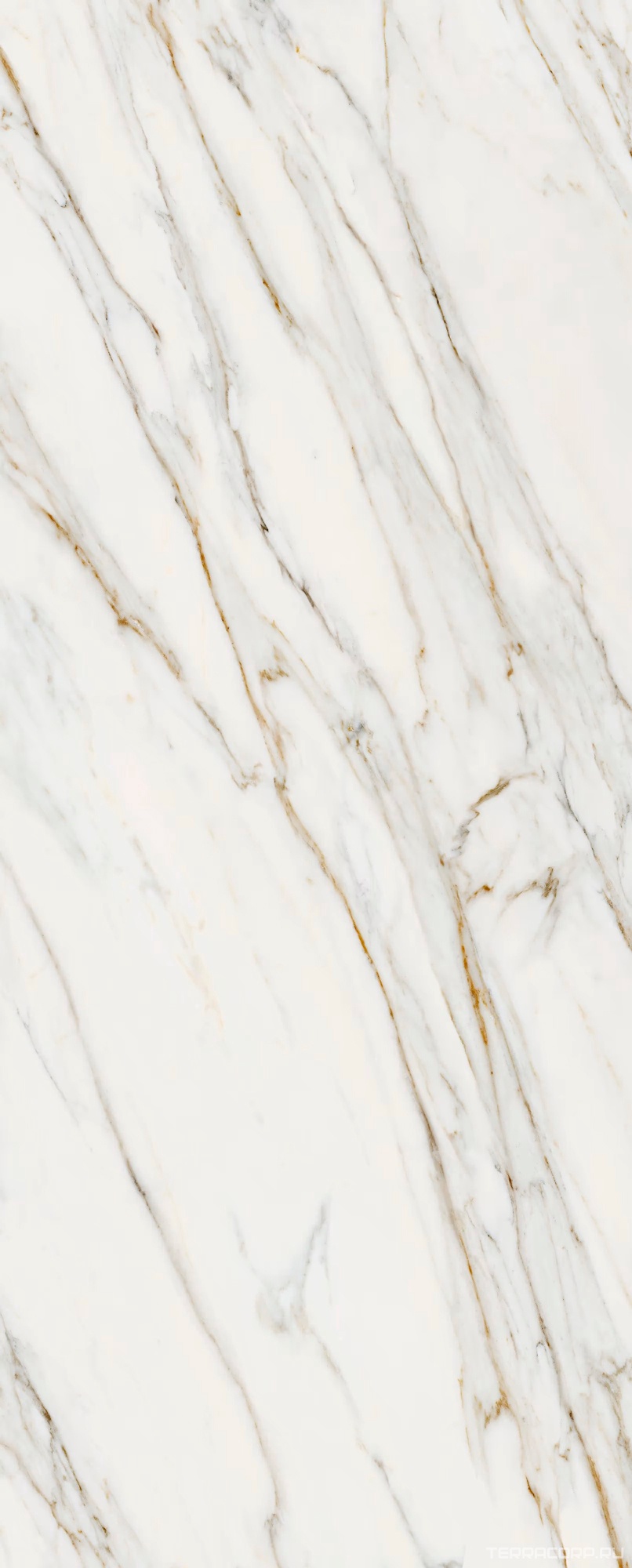 Керамогранит Laminam Rus I Naturali Сalacata Gold Soft Touch 120x300 Бежевый, фото 5
