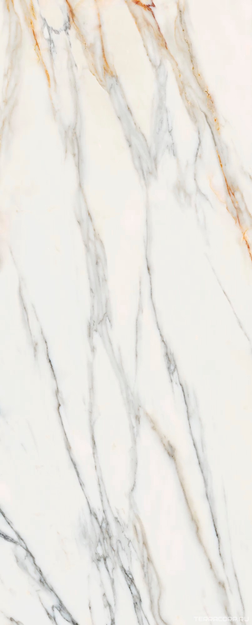 Керамогранит Laminam Rus I Naturali Сalacata Gold Soft Touch 120x300 Бежевый, фото 6
