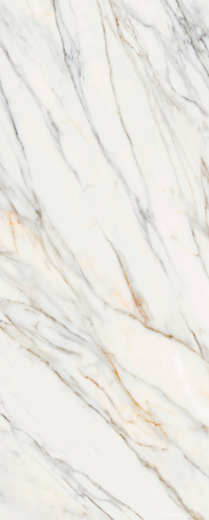 Керамогранит Laminam Rus I Naturali Сalacata Gold Soft Touch 120x300 Бежевый, фото 4