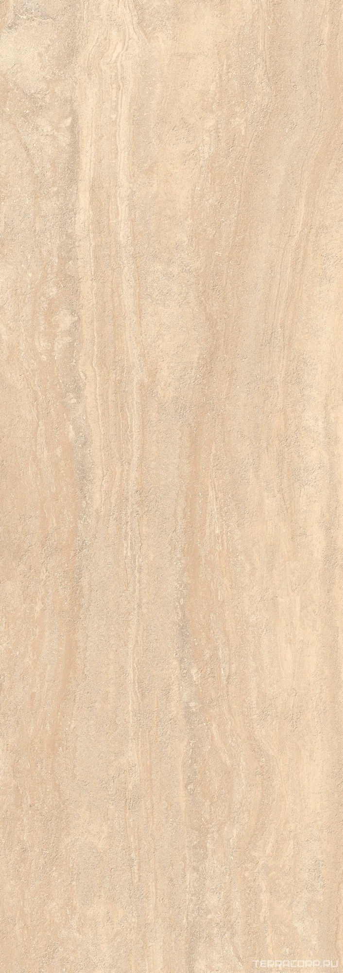 Керамогранит Laminam Rus I Naturali Travertino Navona Bocciardato 3,5 mm 120x300 Серый, фото 5