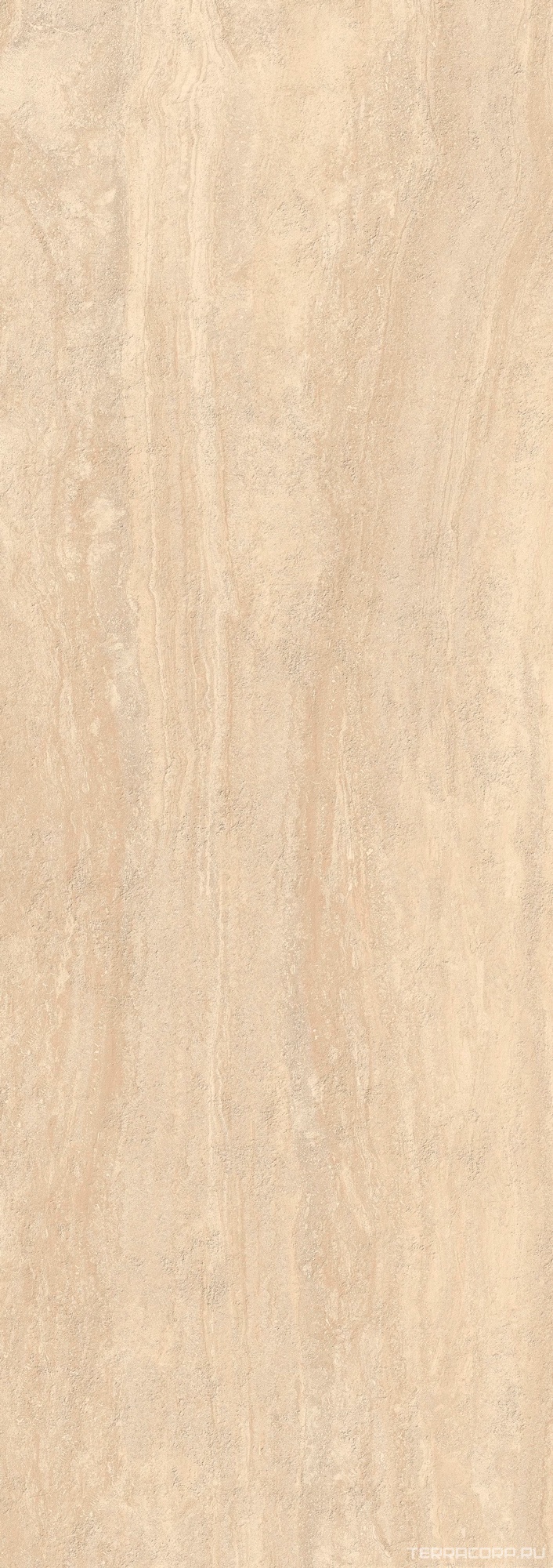 Керамогранит Laminam Rus I Naturali Travertino Navona Bocciardato 3,5 mm 120x300 Серый, фото 7