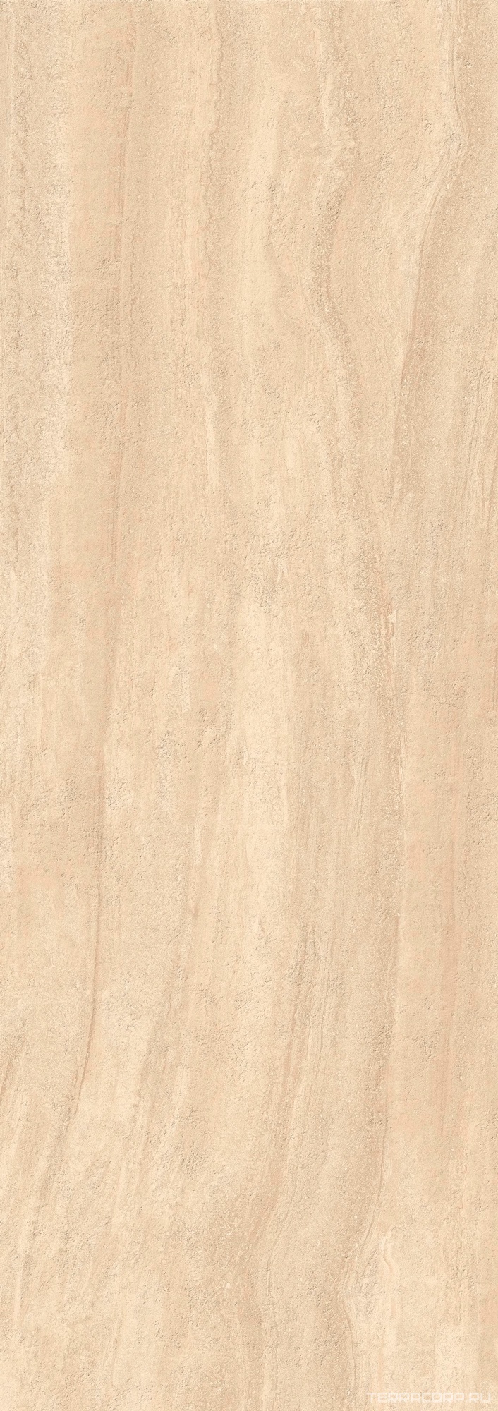 Керамогранит Laminam Rus I Naturali Travertino Navona Bocciardato 3,5 mm 120x300 Серый, фото 3