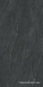 Керамический гранит (керамогранит) Alpas Euro  Premium Marble XL Ceylonese Thunder Punch + GHR 80x160 Черный 