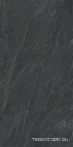 Керамический гранит (керамогранит) Alpas Euro  Premium Marble XL Ceylonese Thunder Punch + GHR 80x160 Черный 