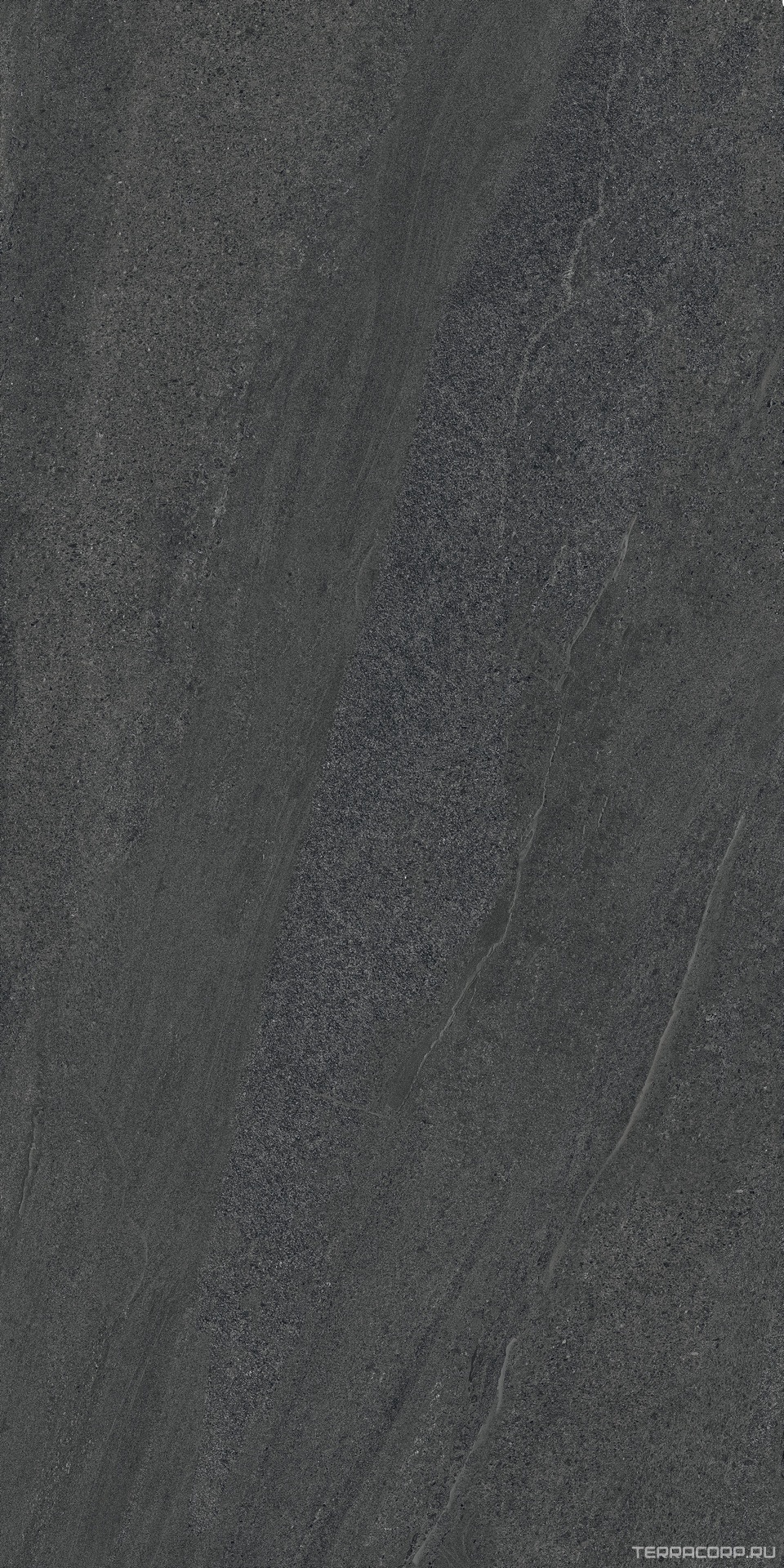 Керамогранит Alpas Euro Premium Marble XL Oropesa Nero Granula 80x160 Черный, фото 3