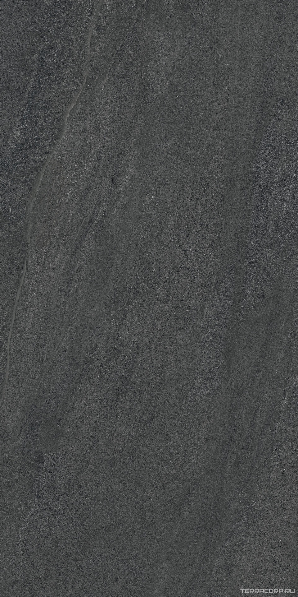 Керамогранит Alpas Euro Premium Marble XL Oropesa Nero Granula 80x160 Черный, фото 6