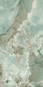 Керамогранит Florim Magnum Reves de Rex Jade Glossy 6mm Rett 160x320 Комбинированный 