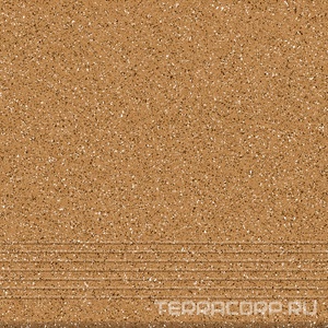 Ступени Cersanit milton Глаз. керамогранит Milton 300 ступень бежевый  29,8x29,8 Бежевый 