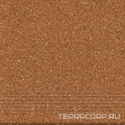 Глаз. керамогранит Milton 300 ступень коричневый  29,8x29,8