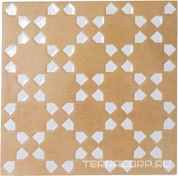Керамическая плитка WOW Bejmat  Decor Tan Matt 15x15 Комбинированный 