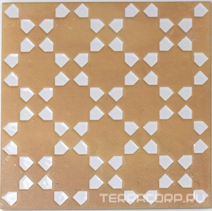 Керамическая плитка WOW Bejmat  Decor Tan Matt 15x15 Комбинированный 