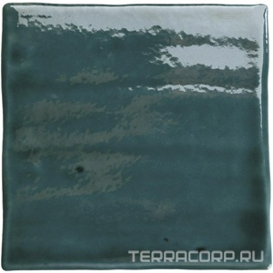 Керамическая плитка WOW Roots  S Teal Gloss 11x11 Зеленый 