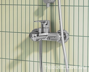 Cмеситель для ванны/душа, цвет хром Vitra Root Round A42725EXP