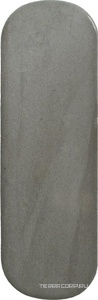 Керамическая плитка DNA Calema  Oval Shadow 5.2x16 Серый 