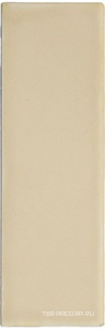 Керамическая плитка DNA Chalk  Wheat 4x12.5 Бежевый 