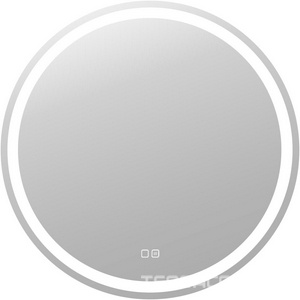 Зеркало круглое с LED-подсветкой, 65*65 см, антизапотевание, сенсорный выключатель AVS Тайлер 815-TL65/LED/S/A