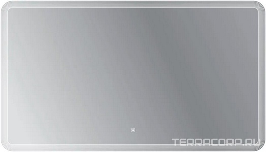 Зеркало 1400x800x30мм, с лазерной гравировкой, контурной подсветкой и сенсорным выключателем, 12V, 220-240V, Cezares ZZ Cezares Универсал CZR-SPC-DUET-1400-800-LED-TCH
