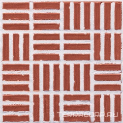 Tiny Burgundy ZZ 10x10